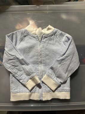 Girls Janie and Jack Seersucker jacket
